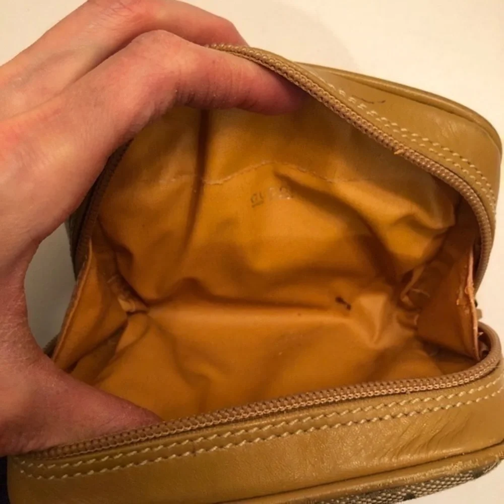 Gucci gg monogram cosmetic bag case
